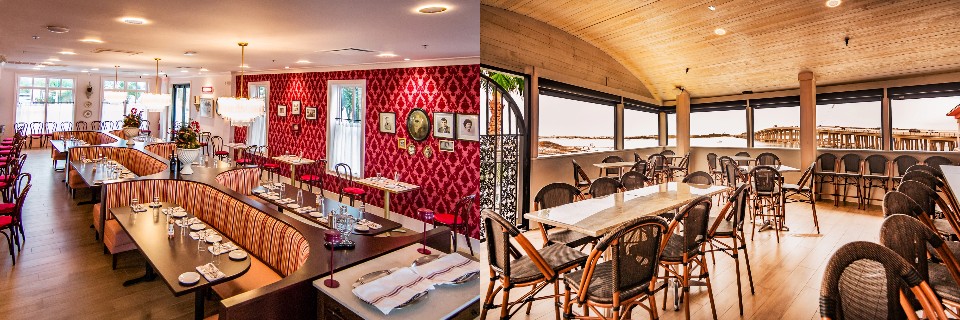 Nonna's Ristorante Interior Main Dining Room Exterior Outside Deck