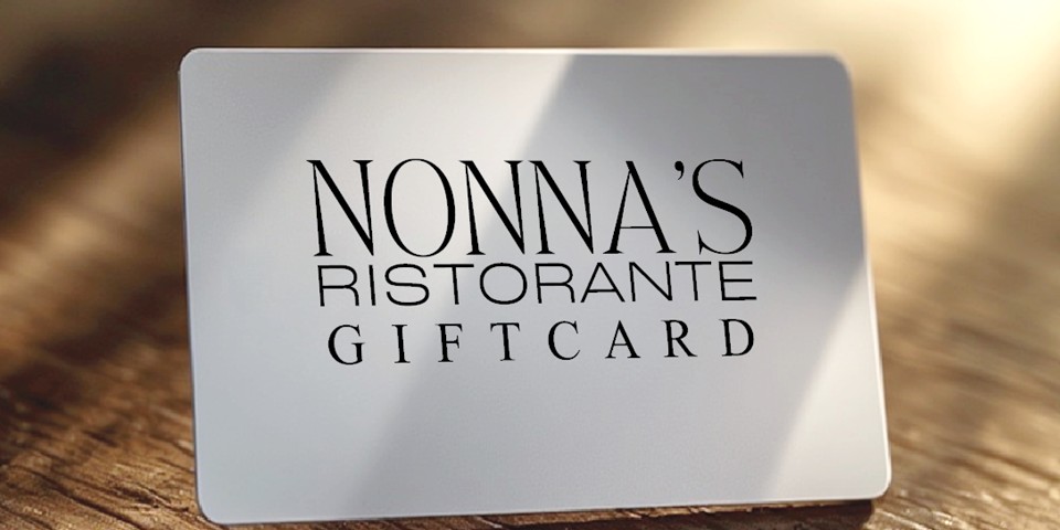 Nonna's Ristorante Gift Cards