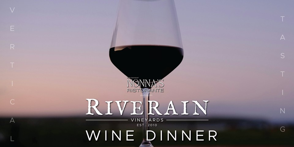 Riverain Wine Dinner March 25, 2026 | Nonna's Ristorante by Chef Tim Creehan | HarborWalk Village, Destin Florida