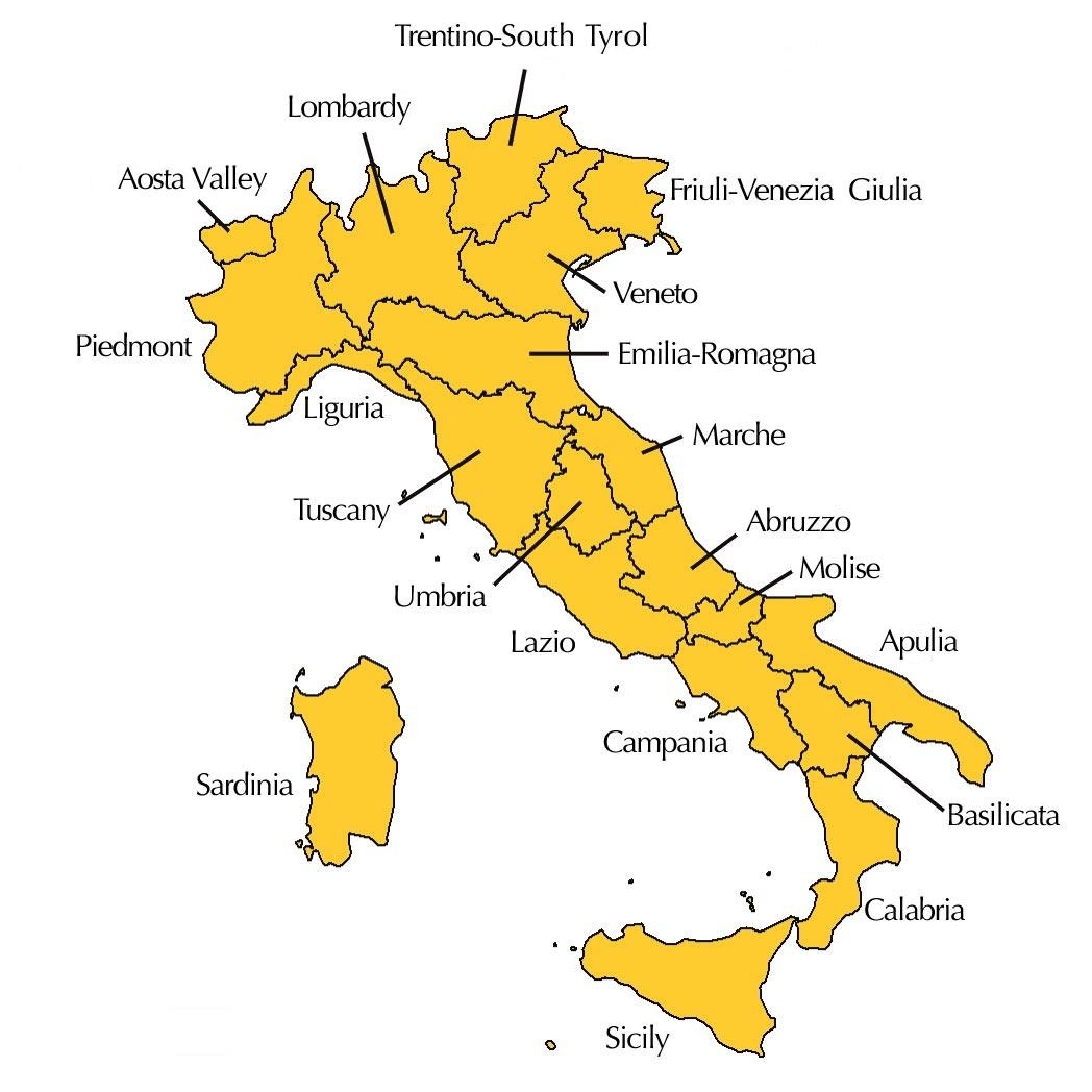 Italian Wine Regions