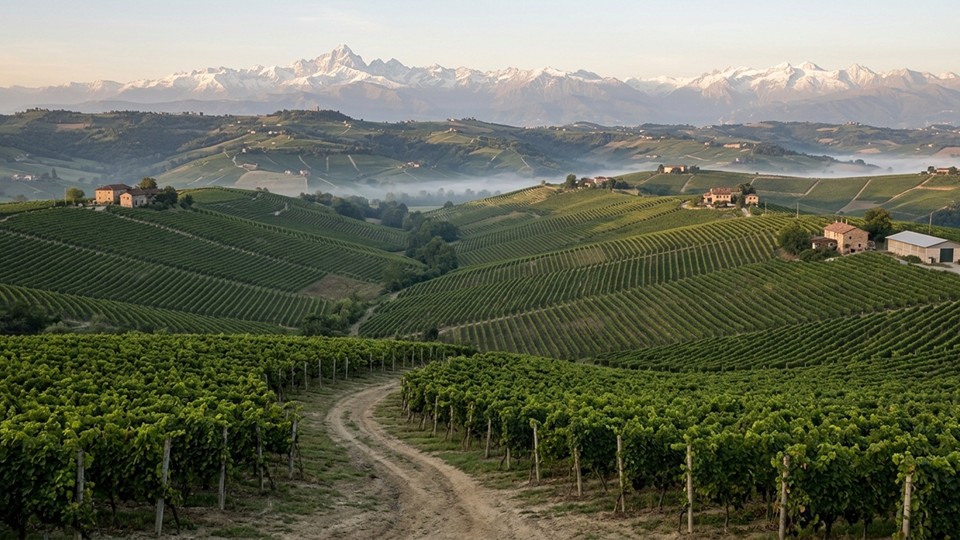 Italy Wine Regions, Piedmont Valley