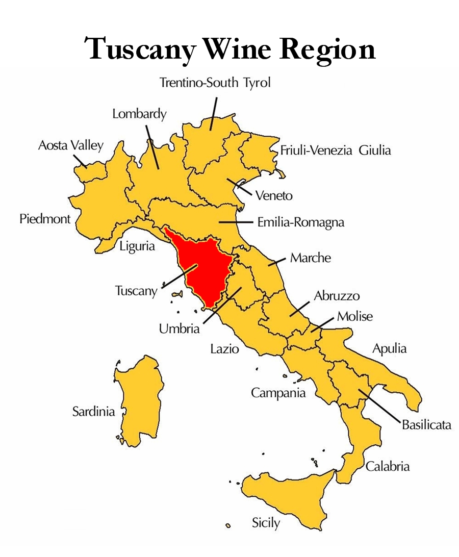 Tuscany Wine Region