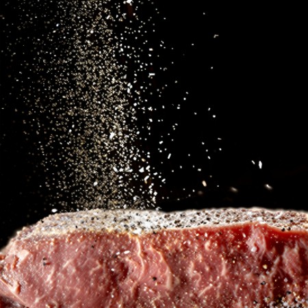 Seasoning the Steak